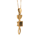 Faith symbol necklace 14K gold Holy Land jewelry